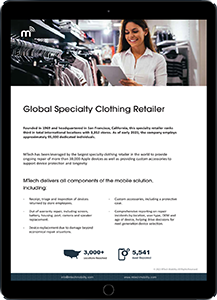 Global Specialty Clothing Retailer Case Study